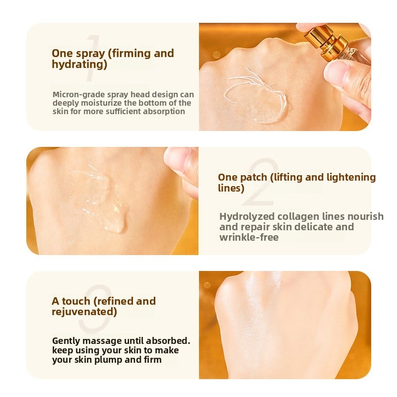 Gold Protein Peptide Set of Skin Care Essence