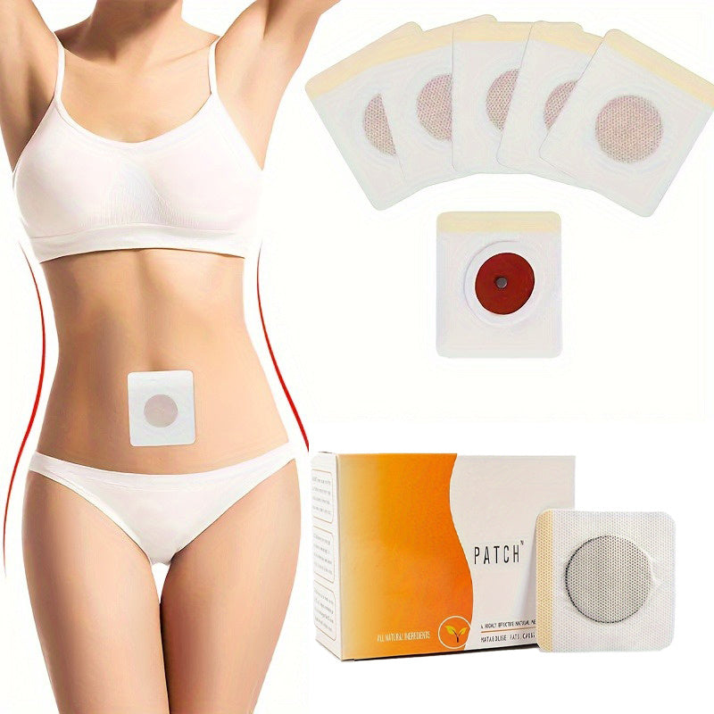 Navel Herbal Button Patch Silimming Megnatic Detox Sticker