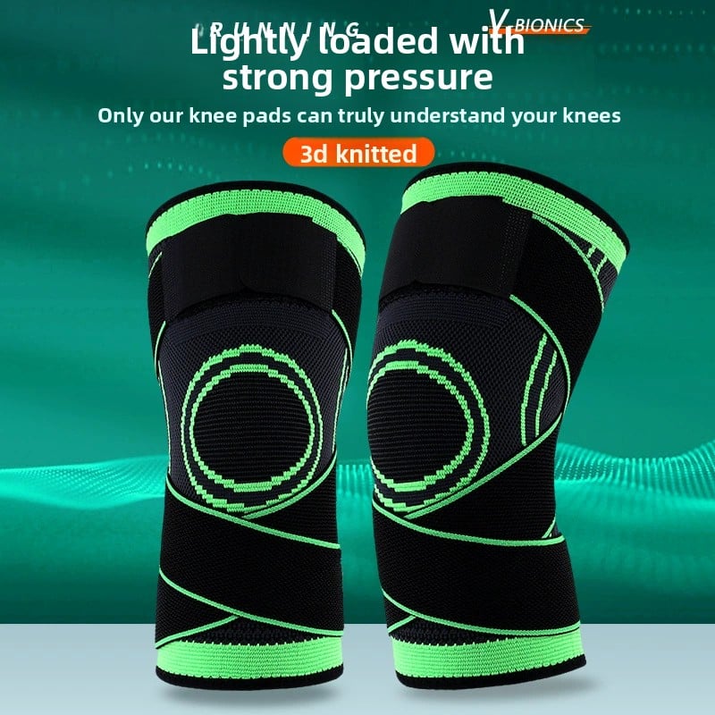 Sports kneecap outdoor riding strap kneecap protective gear running mountaineering kneecap cover sports pressure strap kneecap