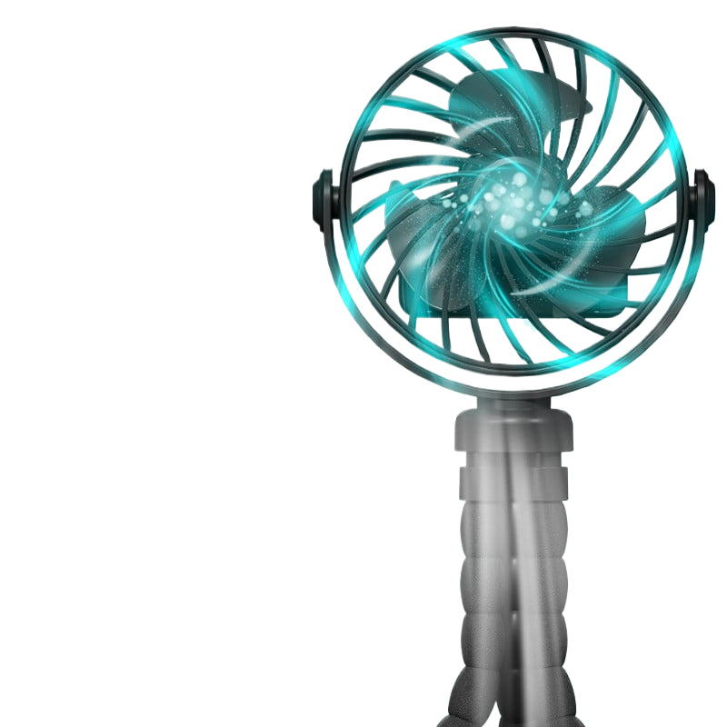 Eight-clawed desktop fan
