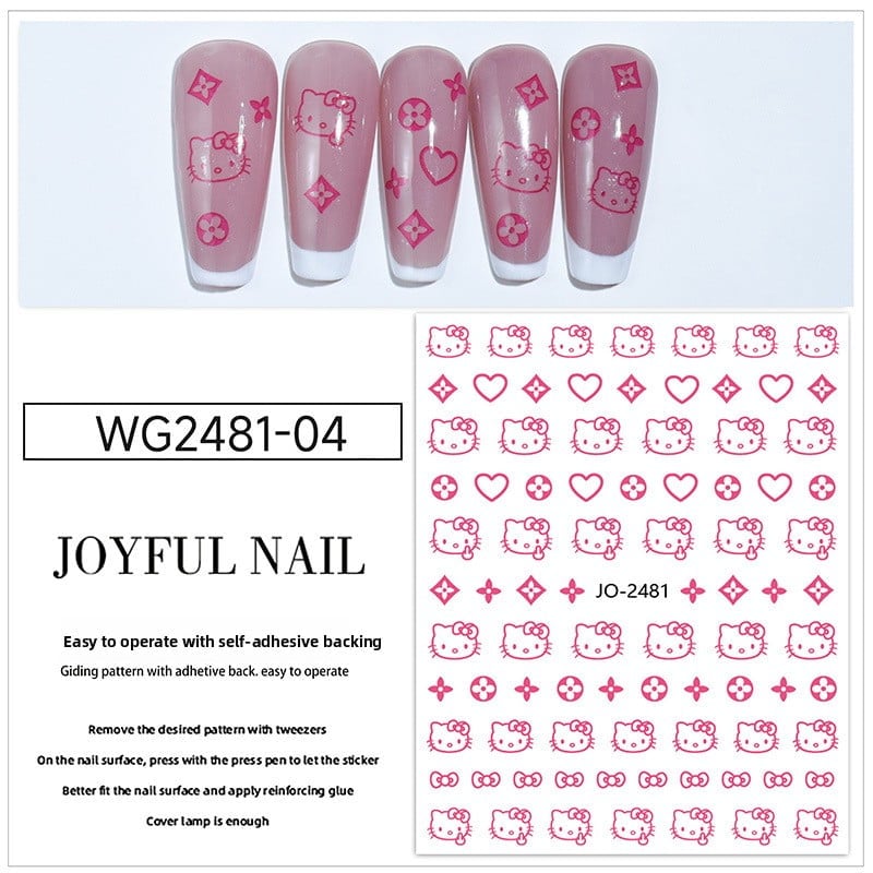 nail art stickers KT