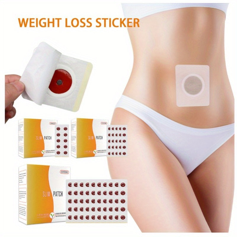 Navel Herbal Button Patch Silimming Megnatic Detox Sticker