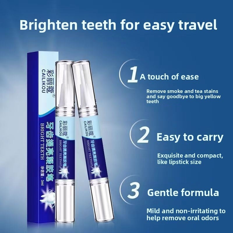 Teeth whitening pen for teeth care