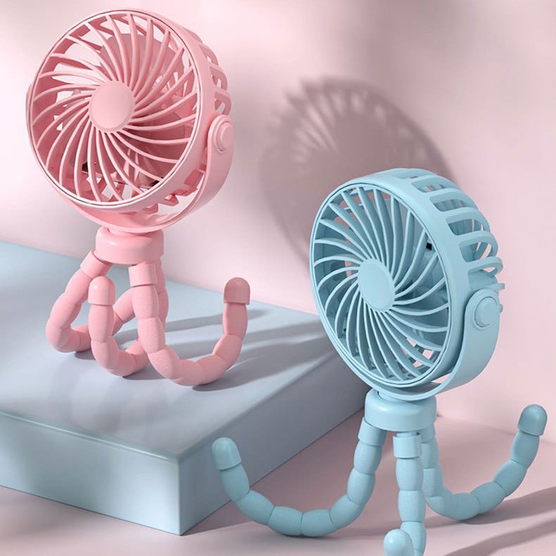 Eight-clawed desktop fan