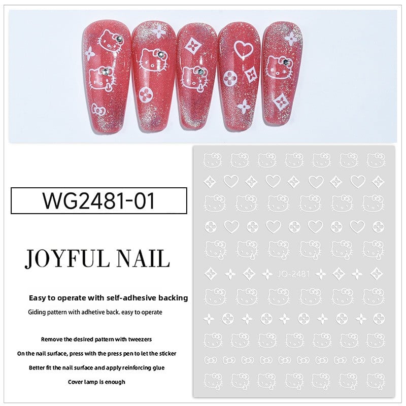 nail art stickers KT