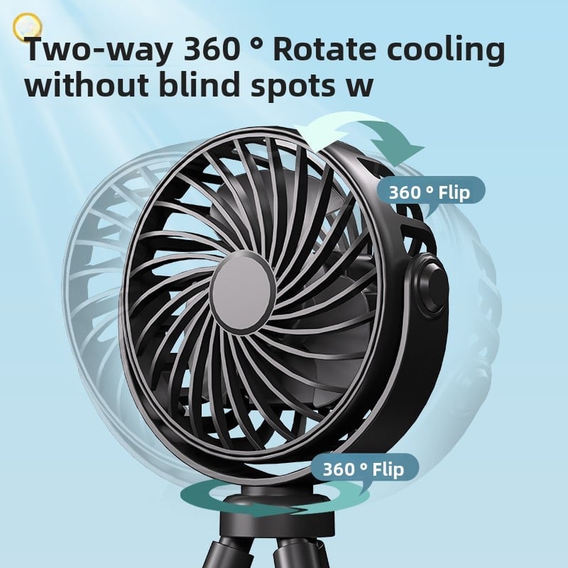 Eight-clawed desktop fan